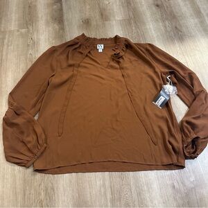 Brown Blouse